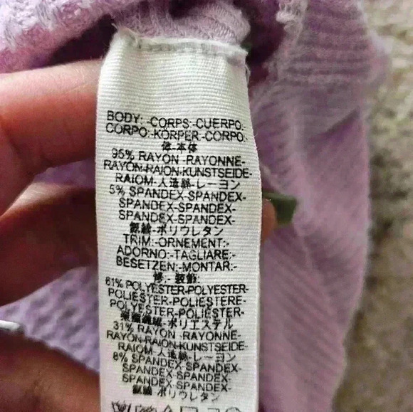 We the Free Women's Catalina Thermal Top in Lilac M - Picture 12 of 16